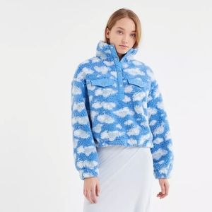 Cloud Print Fleece Jacket